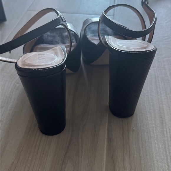 Inez Sama Black Lizard Shoes - Picture 5 of 6